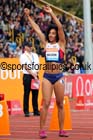 Ahleigh Nelson in the womens 100 metres at the Sainsbury's Birmingham Grand Prix. Photos: David T. Hewitson/Sports for All Pics